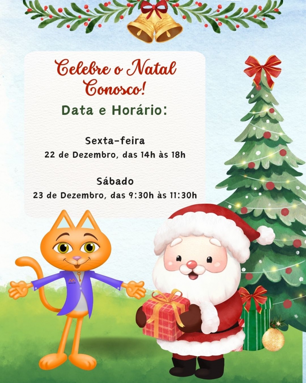 Foto Celebre o Natal Conosco!